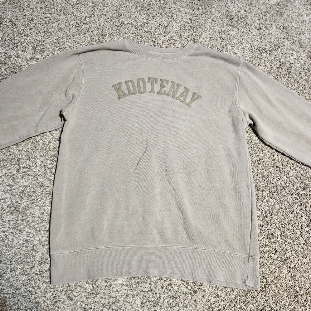 KOOTENAY Oversized Crewneck Sweater